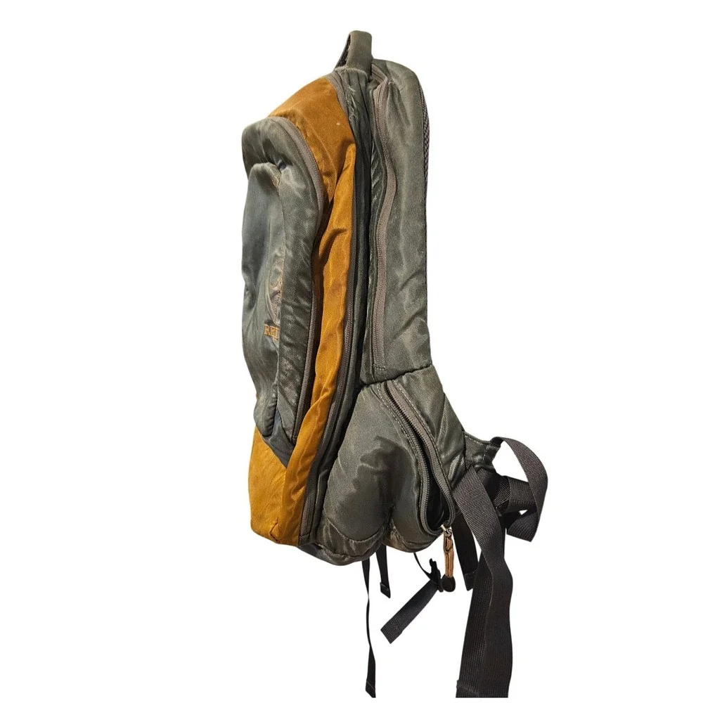 REI Acumen Backpack Daypack Dark Gray Burnt Orange Laptop Sleeve Hiking Bag
